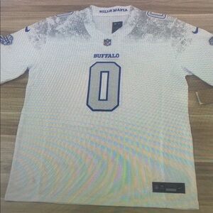 ❤️Keon Coleman White Jersey Vapor Stitched😍